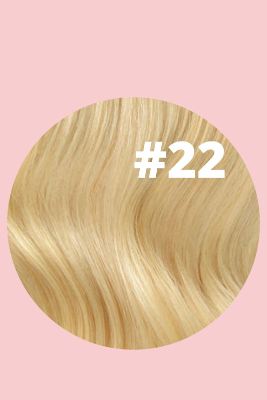 #22  STRAWBERRY BLONDE  20' CLIP-IN EXTENSIONS